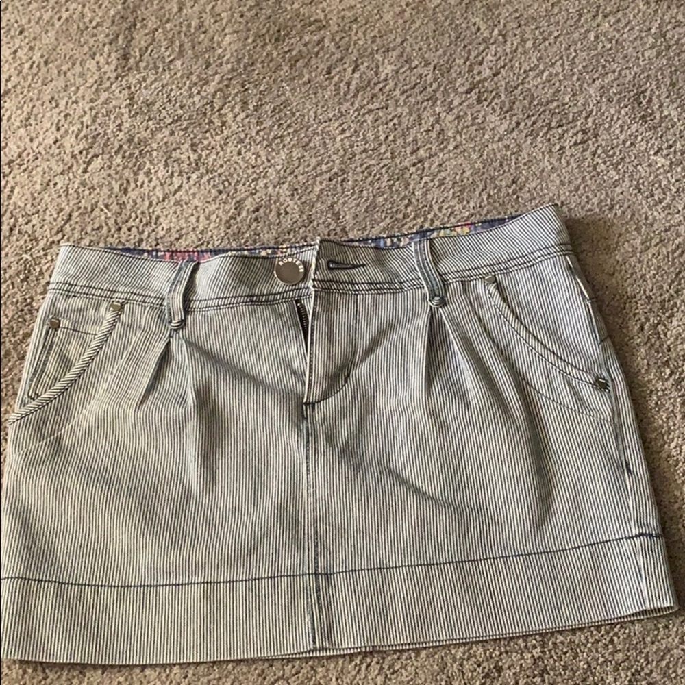 Route 66 Denim Skirt